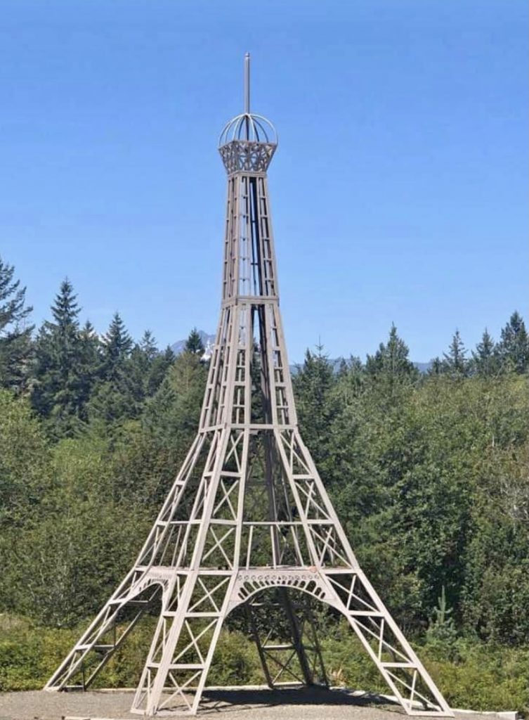 Wooden Eiffel tower for sale